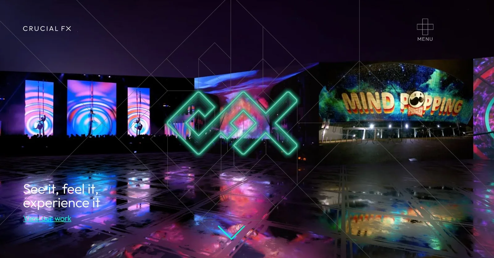 Crucial FX: Playable, projection-mapped and interactive experiences for the world's biggest brands.